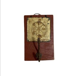 Farmhouse Decor - Rustic Wall Hanging with Hook